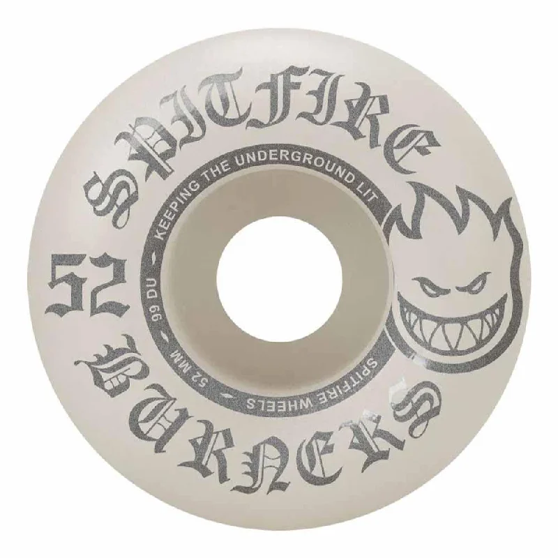 Spitfire Skateboard Wheels 99DU Burner Multi 52mm