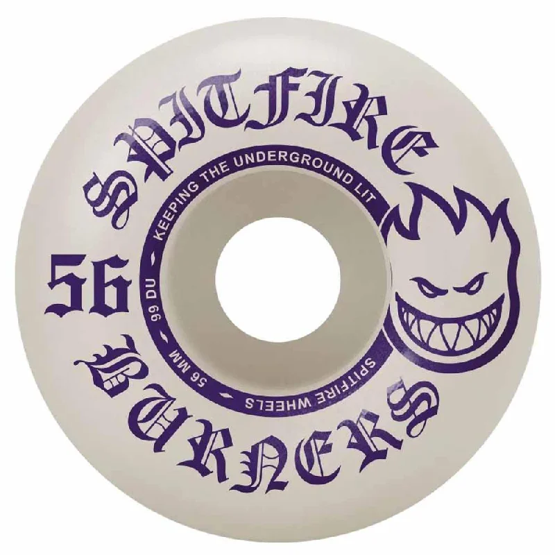 Spitfire Skateboard Wheels 99DU Burner Multi 56mm