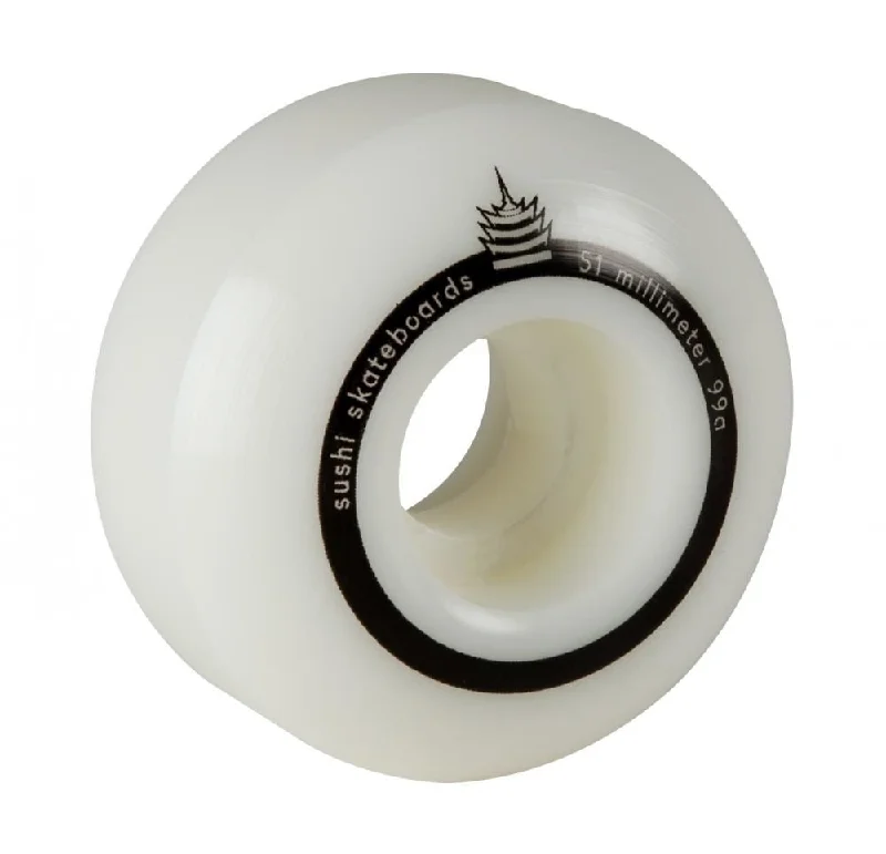 Sushi Skateboard Wheels Pagoda Team V2 - White