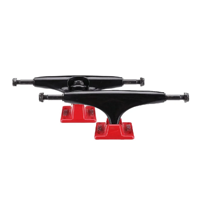 Tensor Alloys Skateboard Trucks - Black/Red