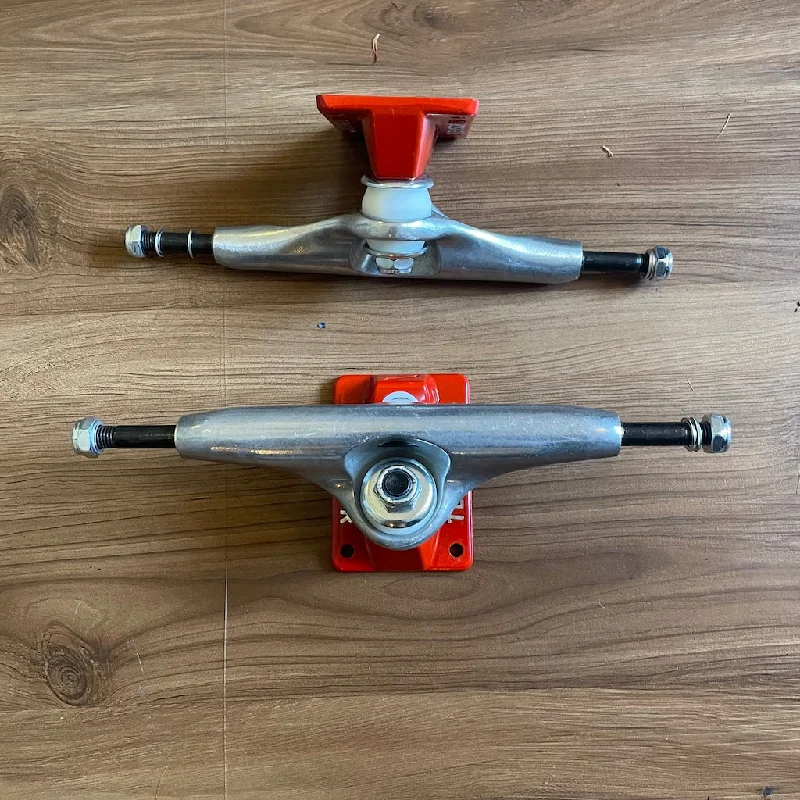 TENSOR - Alloy Raw/Red Skateboard Trucks