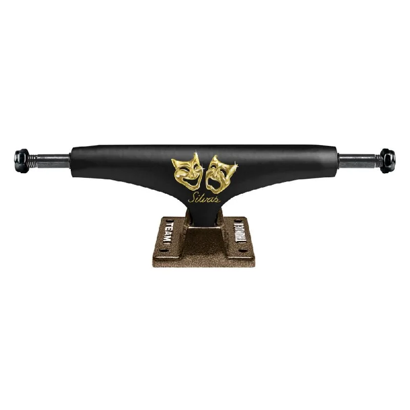 Thunder 149 H Skateboard Trucks Miles Silvas Masked Team Flat Black / Bronze - 149