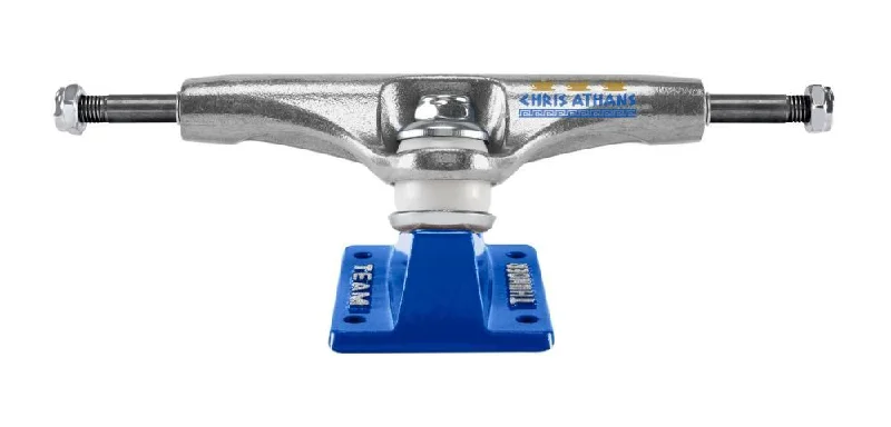 Thunder 149 Team Skateboard Trucks Chris Athans Stamped Pro Polished / Blue - 149