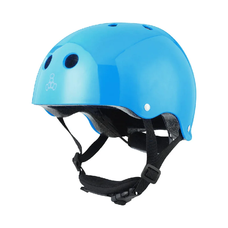 Triple 8 LIL8 Youth Bike Helmet - Blue Gloss