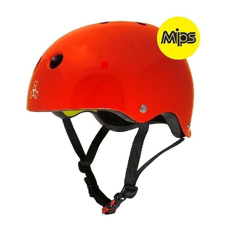 Triple 8 Skate 2 Cert MIPS Helmet - Red Gloss