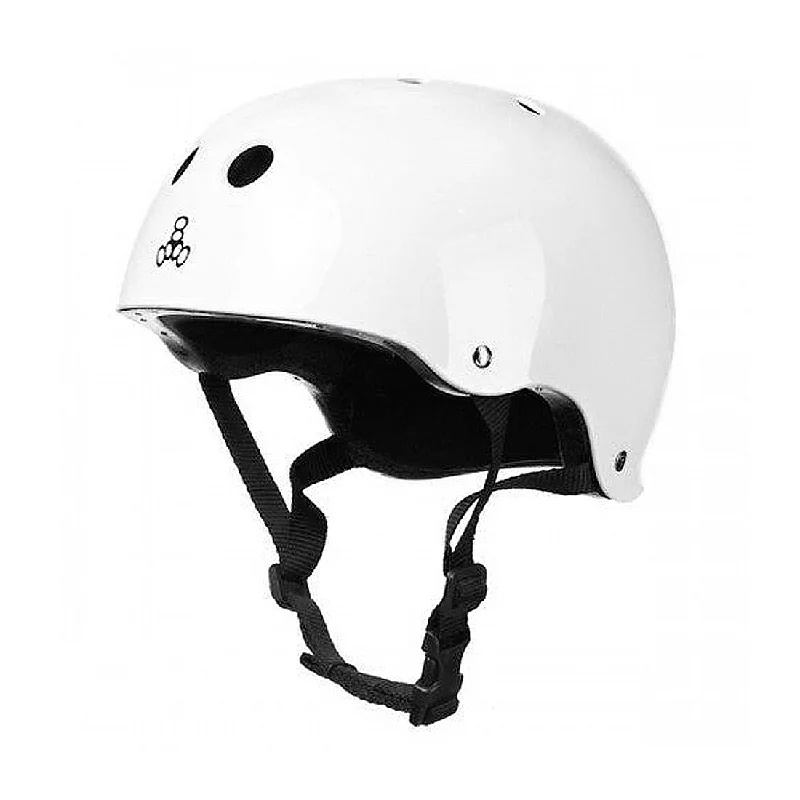 Triple 8 Skate SS Helmet - White Gloss