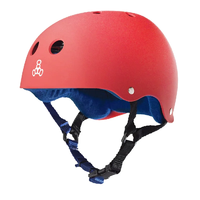 Triple 8 Skate SS Helmet - Red United Rubber