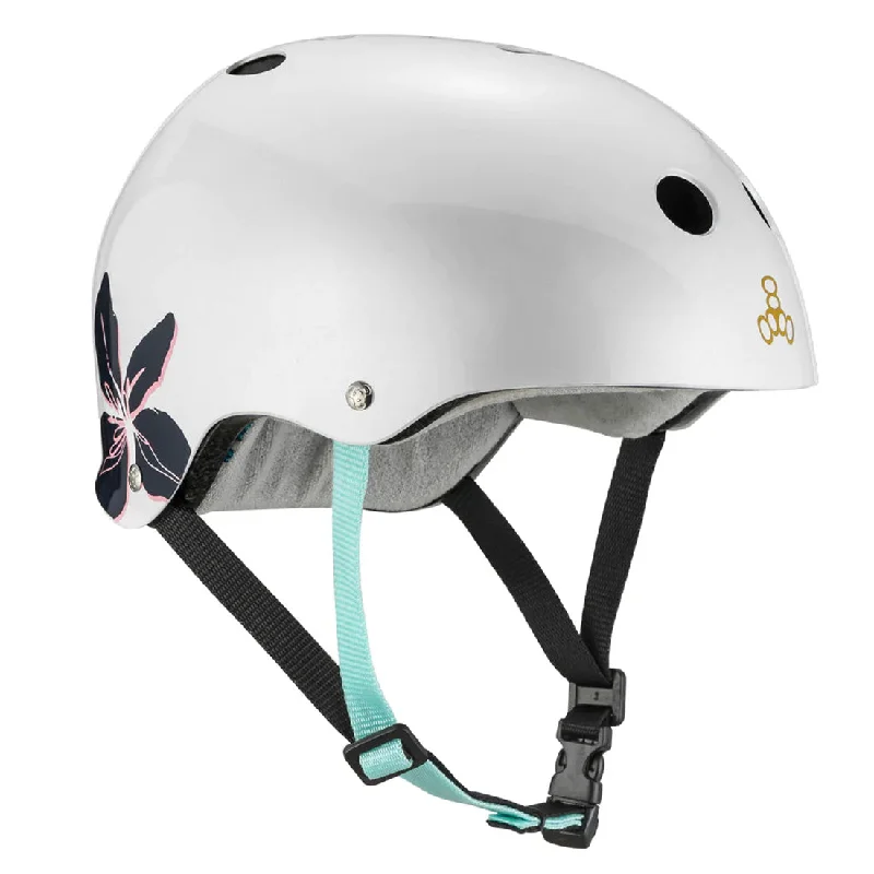 Triple 8 THE Cert SS Helmet - Floral