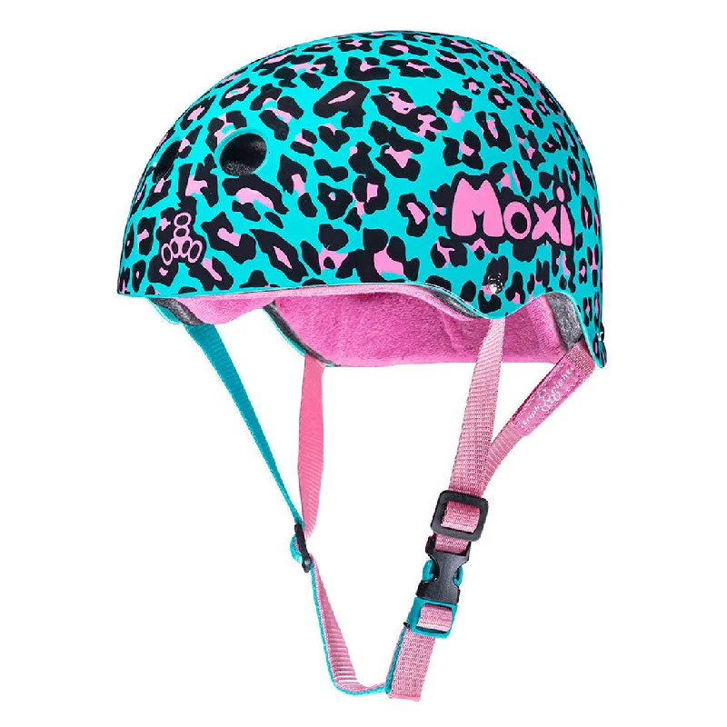 Triple 8 THE Cert SS Helmet - Moxi Leopard Aqua