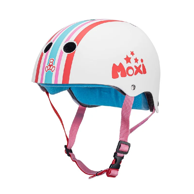 TRIPLE 8 - Stripey Moxi The Certified Sweatsaver Helmet (PROMO DEAL!)