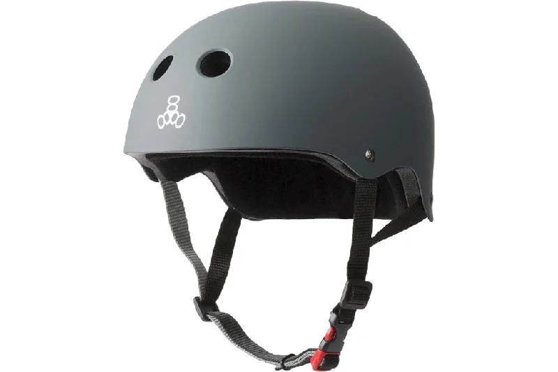 Triple Eight Certified Sweatsaver Helmet Carbon Rubber