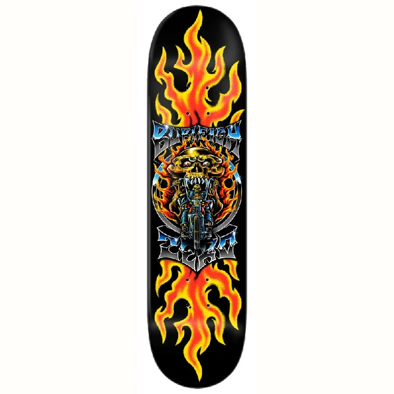 Zero Skateboards Brandon Burleigh Chrome Series Skateboard Deck Orange 8.5"