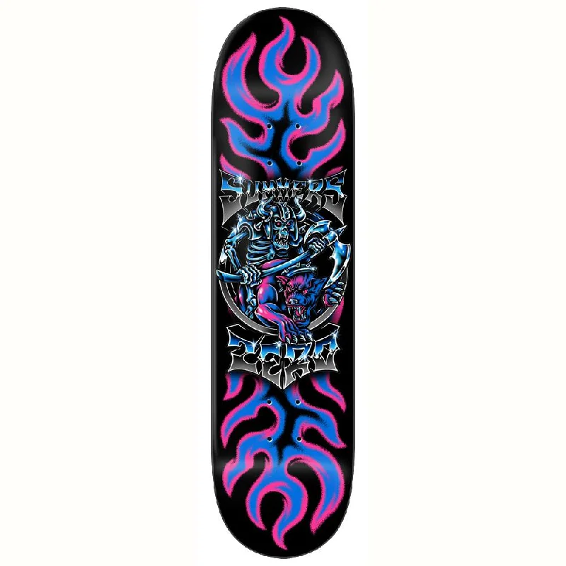 Zero Skateboards Gabriel Summers Chrome Series Skateboard Deck Purple 8.375"